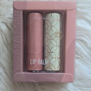 Lip Balm Set — Pink & Cream Hydrating Sticks